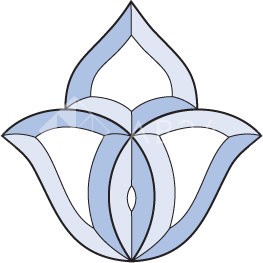 Бевелс AV122 фрамужный (4 элемента) 152 х 152 мм