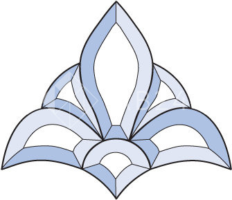 Бевелс AV293 (6 элементов) 195 х 168 мм