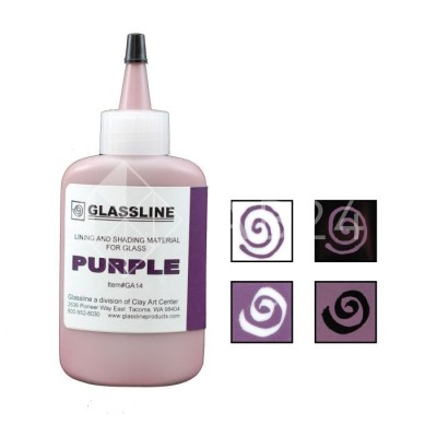 Краска для фьюзинга GlassLine, фиолетовый (PURPLE) 56 г