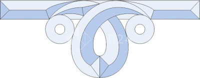 Бевелс AV389 (7 элементов) 264 х 102 х 25 мм