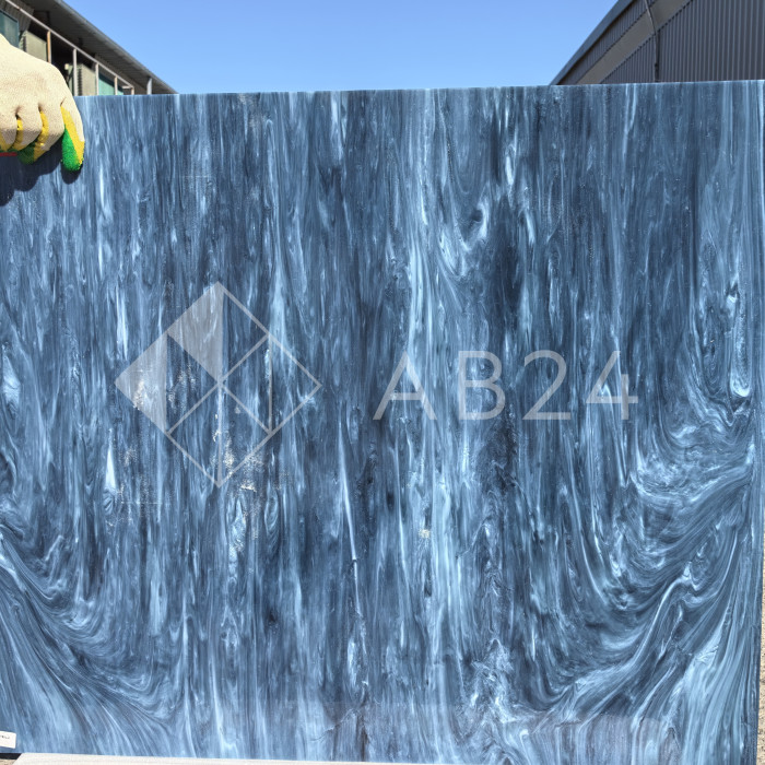 Стекло витражное AV 838-74S четверть листа ( 39 х 48 см)