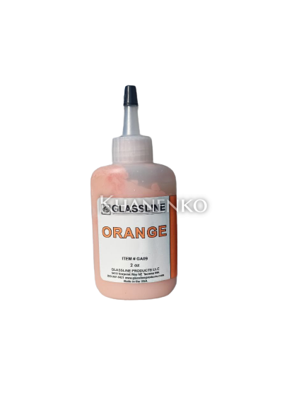 Краска для фьюзинга GlassLine, светло-оранжевый (ORANGE), 56 г