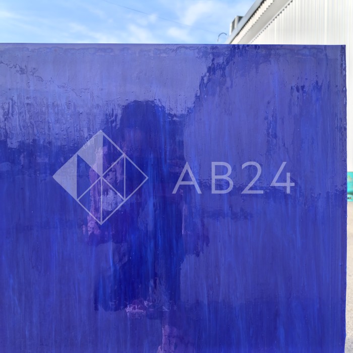 Стекло витражное AV 230-76S, целый лист - 78 х 96 cм.