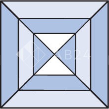 Бевелс AV126 квадрат многогранный 51 х 51 мм