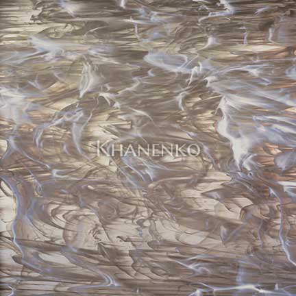 Витражное стекло Spectrum 818-91S  Bronze/White, wispy