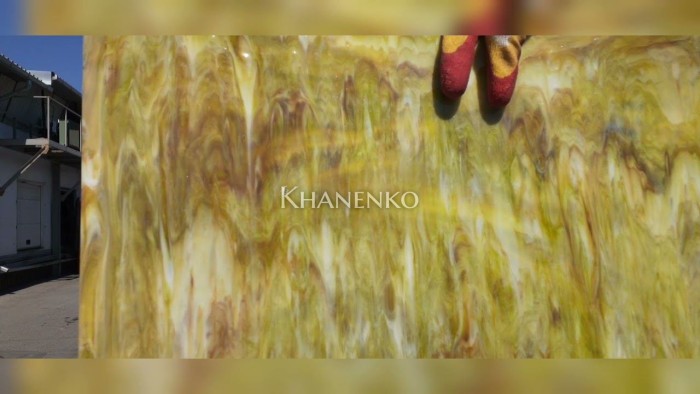 Стекло витражное AV 621-6S, целый лист - 78 х 96 cм.