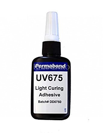 УФ-клей Permabond UV675 стекло-стекло, стекло-металл, 250 мл