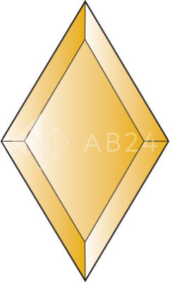Бевелс AV211 ромб бронзовый 76 х 127 мм