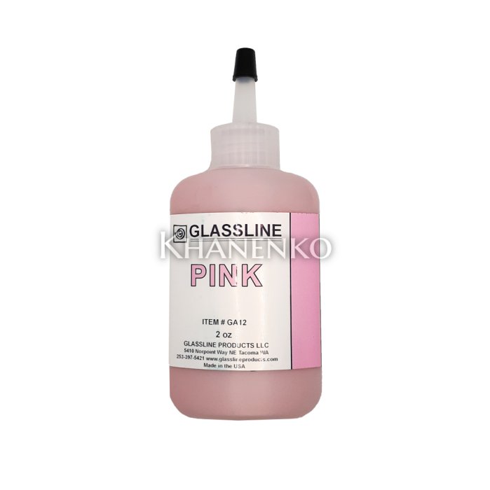 Краска для фьюзинга GlassLine, розовый (PINK) 56г