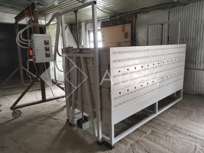 Печь для фьюзинга и моллирования 250х105х17