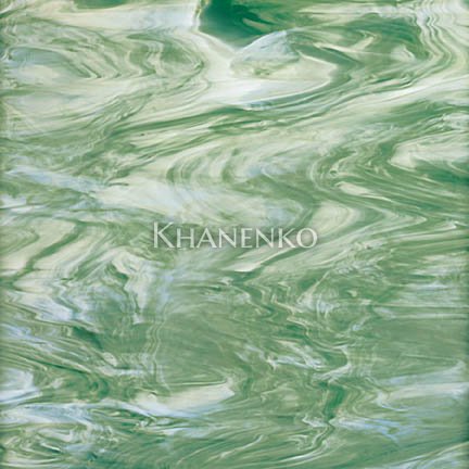 Витражное стекло Spectrum 828-72S Seafoam Green/White