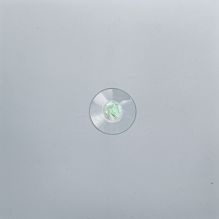 Бевелс AV302 дихроичный круг, 37 мм красный мороз