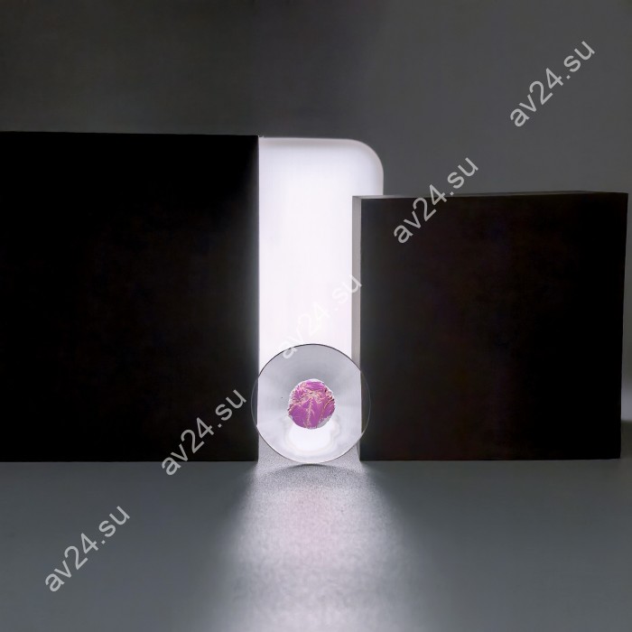 Бевелс AV302 дихроичный круг, 37 мм красный мороз