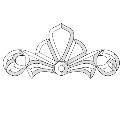 Бевелс VB 338/ RB 338 (12 элементов) 418 х 198 мм