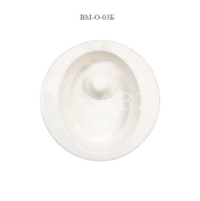 Форма для фьюзинга Одноместная (бижутерия) круг ВМ-О-03Б