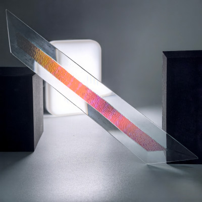 Бевелс AV121 дихроичный 36 х 267 мм красная шиншилла