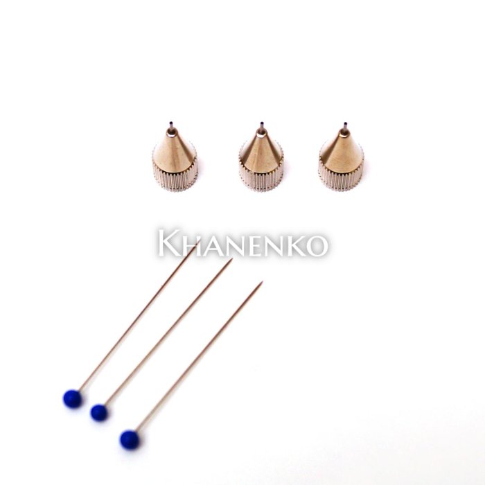 Набор наконечников 3 шт. для краски GlassLine