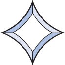 Бевелс AV309 звезда 53 х 53 мм