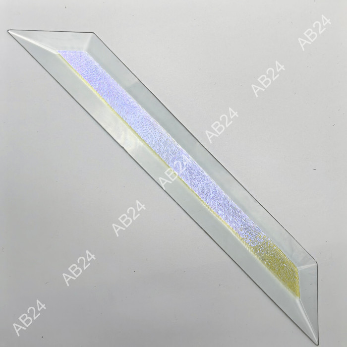 Бевелс AV121 дихроичный 36 х 267 мм желтая шиншилла