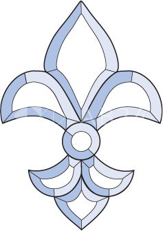 Бевелс AV137 дверной (7 элементов) 160 х 226 мм