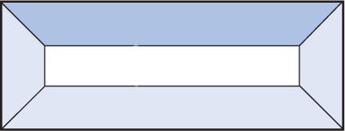 Бевелс AV222 прямоугольник 38 х 101 мм