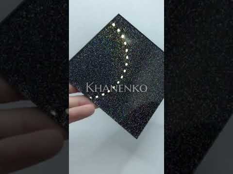 Премикс эффекта GlassPaint Глиттеры Радужные база (Glitter Rainbow base), 1 л