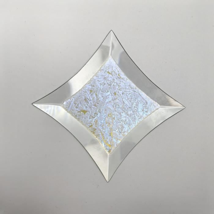 Бевелс AV172 дихроичная звезда 125 х 125 мм желтый мороз