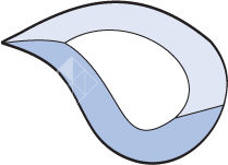 Бевелс AV76.4 дизайнерский размер 46х30 мм