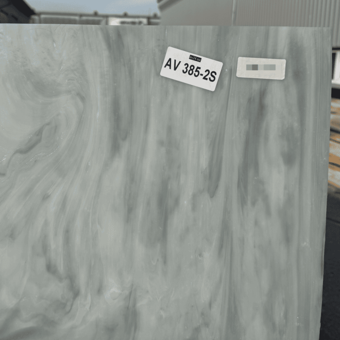Стекло витражное AV 385-2S пол-листа (78 х 48 см)