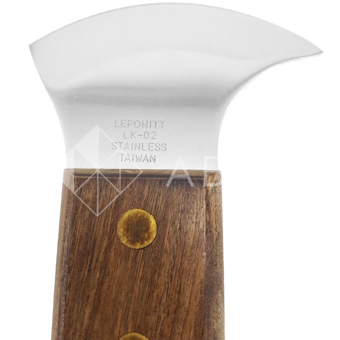 Нож для резки свинцового профиля, серповидный Leponitt