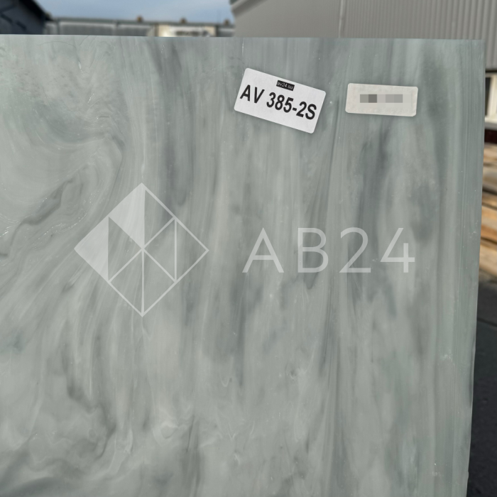 Стекло витражное AV 385-2S, целый лист - 78 х 96 cм.