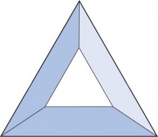 Бевелс AV14 треугольник 102 х 102 х 102 мм