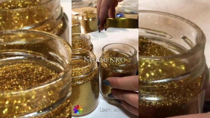 Блестки (глиттер) серебро голографическое 100 г