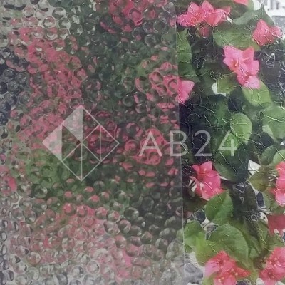 Декоративная витражная пленка 011 Clear Bubbles