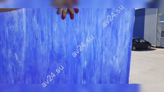 Стекло витражное AV 337-6S четверть листа (39 х 48 см)