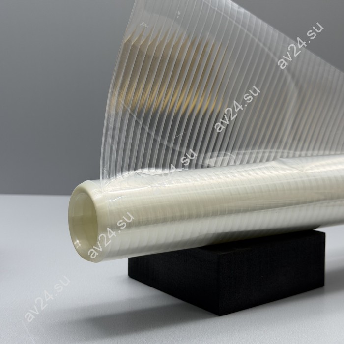 Декоративная пленка MORU прозрачная 1,52х3 м, шаг 6 мм