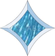 Бевелс AV229G звезда 80 х 80 мм