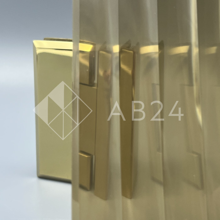 Декоративная пленка MORU бронза прозрачная 152х300 см, шаг 12 мм