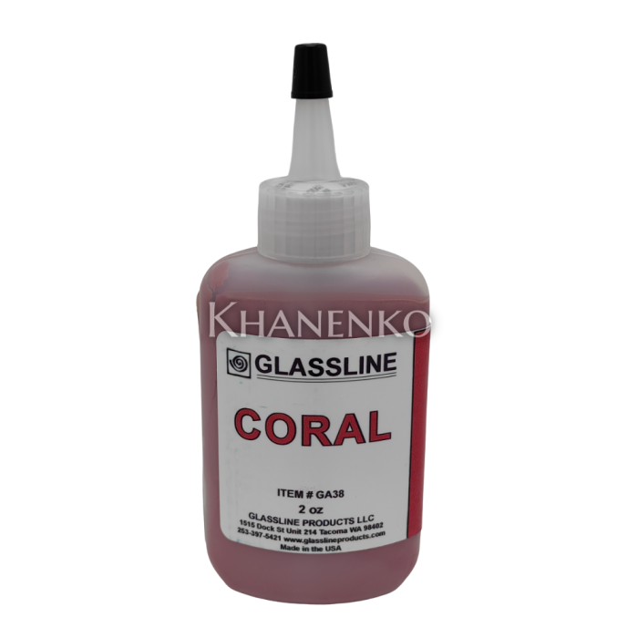 Краска для фьюзинга GlassLine, коралловый (CORAL), 56 г