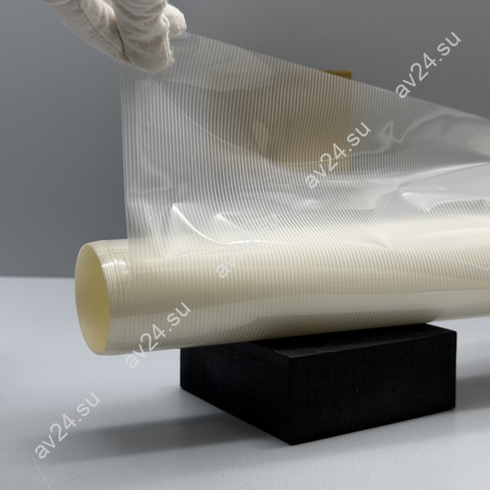 Декоративная пленка MORU прозрачная 1,52х3 м, шаг 1,5 мм