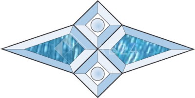 Бевелс AV148 (4 элемента) 285 х 144 мм