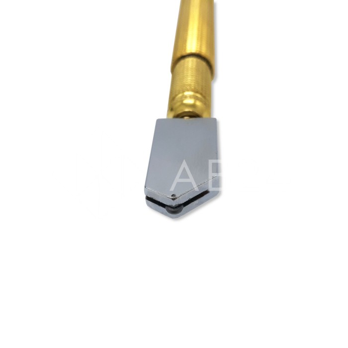 Стеклорез наливной золотого цвета с широкой головкой