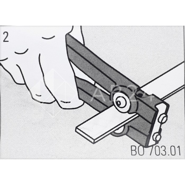 Кусачки Bohle для мозаики Zag-Zag с мешком, для резки стекла