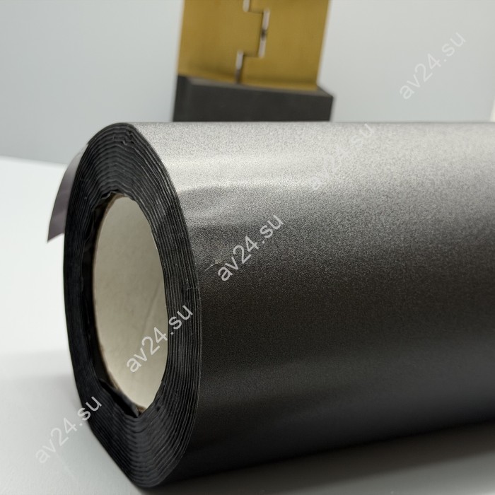 Декоративная пленка 1,52х50 м, темный графит матовая