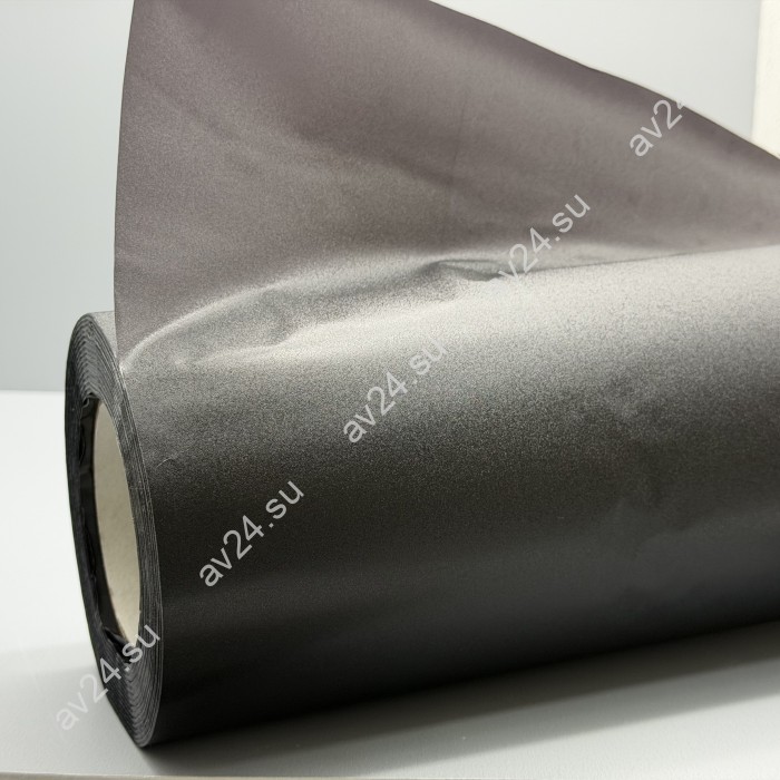 Декоративная пленка 1,52х50 м, темный графит матовая
