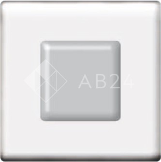 Фьюзинг квадрат DFTE 0014 прозрачно-серого цвета, 4 см