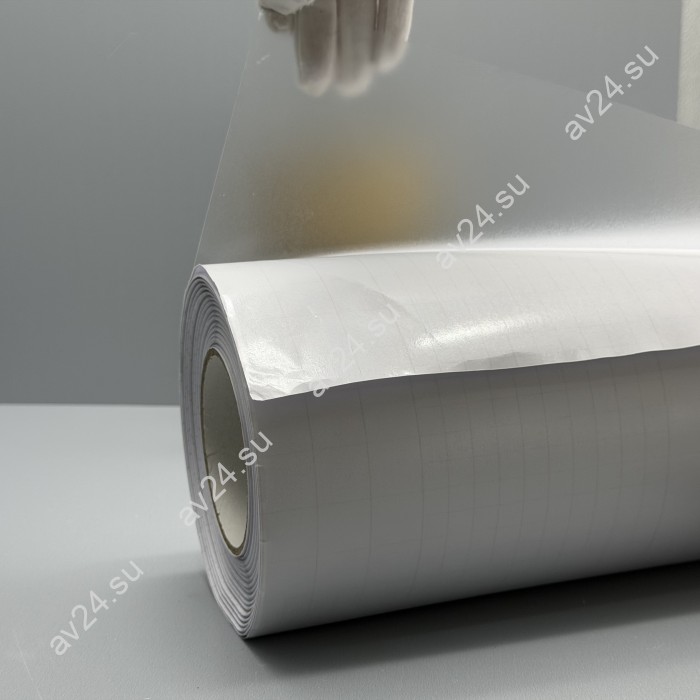 Декоративная пленка 1,52х50 м, белая матовая