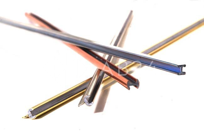 Свинцовый профиль с латунным покрытием 07 (4) Y-образный 5669-С, бронза