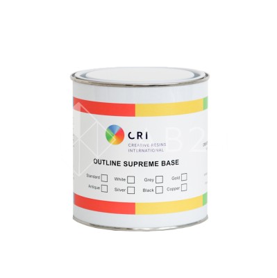Контур для витража CRI база (Base) жемчужный, 1 л