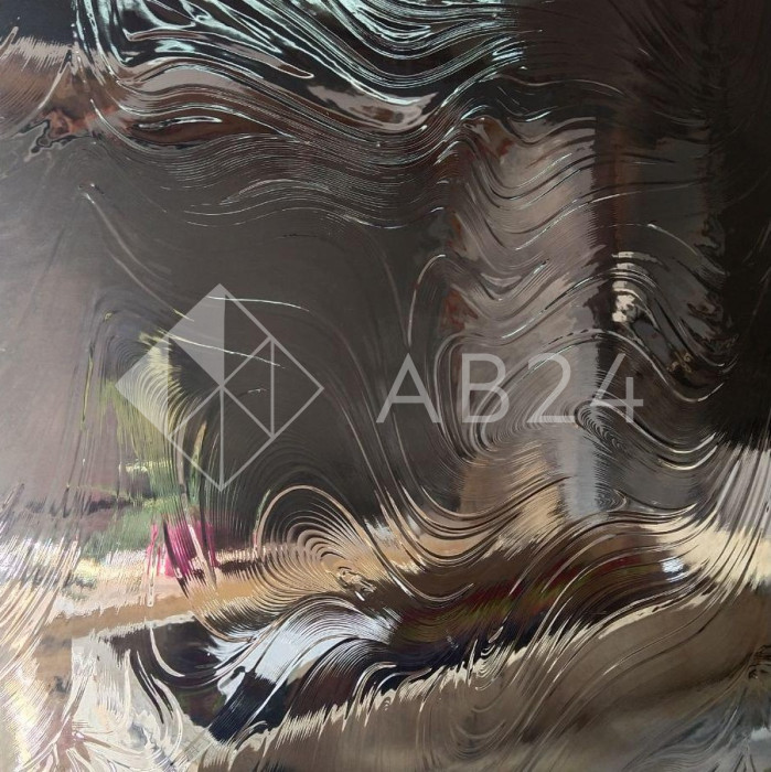 Стекло витражное AV BR/Clear, целый лист - 122 х 76 cм.